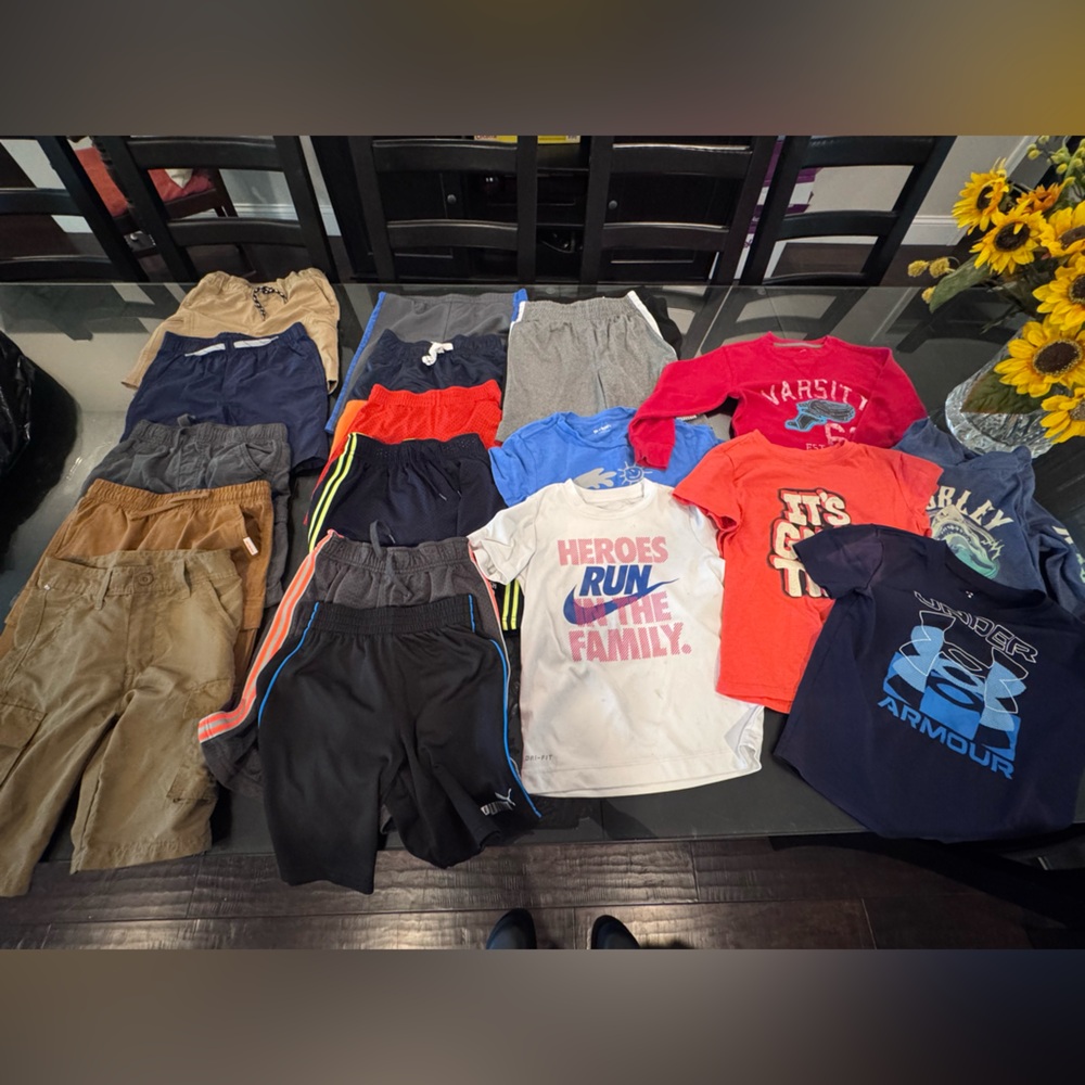 Kids' Shorts and Active Tee pack